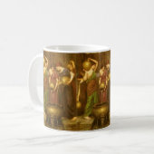 Die Danaides von John William Waterhouse Kaffeetasse (Vorderseite Links)