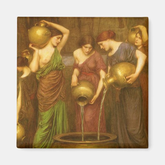Die Danaides von John William Waterhouse Magnet (Vorne)