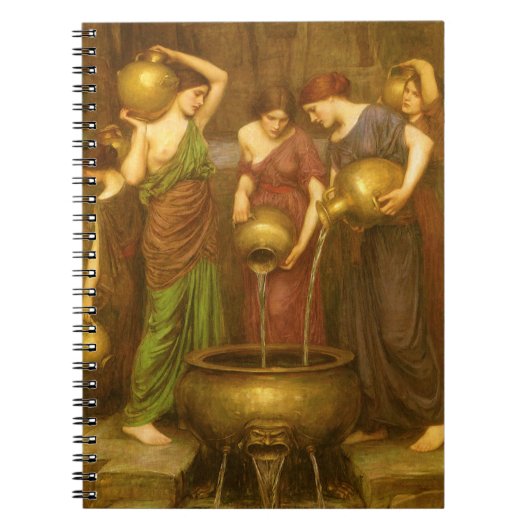 Die Danaides von John William Waterhouse Notizblock (Vorderseite)