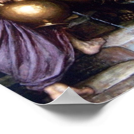 Die Danaides von John William Waterhouse Poster (Ecke)