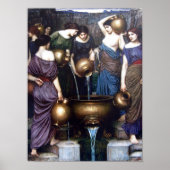 Die Danaides von John William Waterhouse Poster (Vorne)