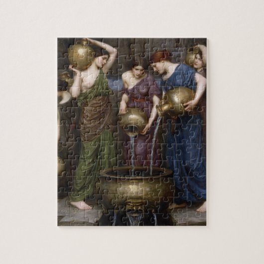 Die Danaides von John William Waterhouse Puzzle (Vertikal)