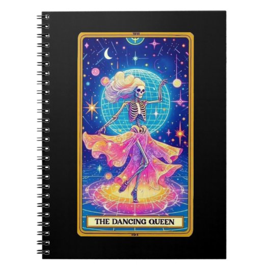 Die Dancing Queen Tarot Card Notebook Collection Notizblock (Vorderseite)