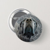 Die Dänische Nasentaste Button (Vorne & Hinten)