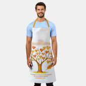 Die Dankeschön Tree All-over-Print-Schürze Schürze (Getragen)