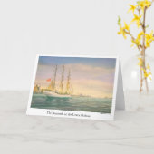 Die Danmark am Unteren Hudson Karte (Gelbe Blume)