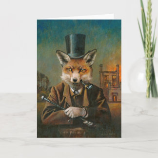 Die Dapper Fox Grußkarte Karte