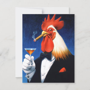 Die Dapper-Liste Funny Gentleman's Club Postkarte