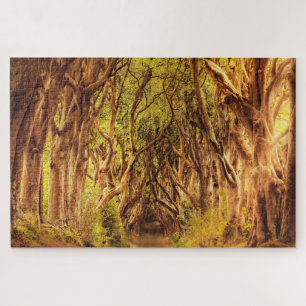 Die Dark Hedges Antrim Irland. Puzzle