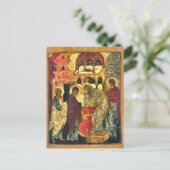 Die Darstellung Christi im Tempel-Ikon Postkarte (Stehend Vorderseite)