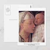 Die Darstellung Christi im Tempeldetails Postkarte (Vorne/Hinten)