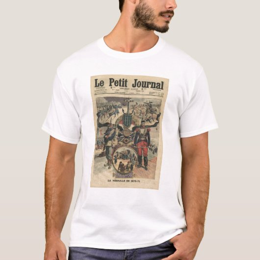 Die Darstellung der Medaille der Kämpfer T-Shirt (Vorderseite)