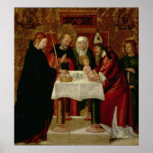 Die Darstellung der Zirkussion im Tempel Poster (Vorne)