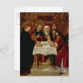 Die Darstellung der Zirkussion im Tempel Postkarte (Vorne/Hinten)