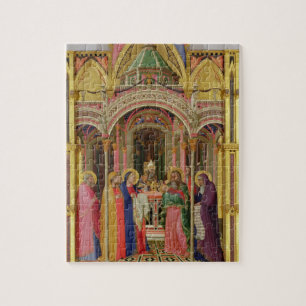 Die Darstellung im Tempel, 1342 (Tempera auf p Puzzle