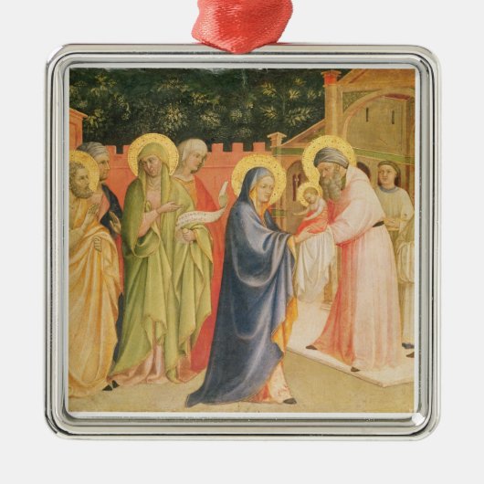 Die Darstellung im Tempel Silbernes Ornament (Vorne)