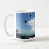 Die Das Gebets-Tasse des Balloonists Kaffeetasse (Links)
