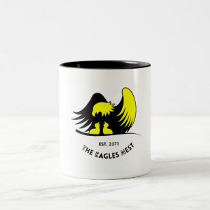 Die Das Nest-Tasse des Adlers Zweifarbige Tasse
