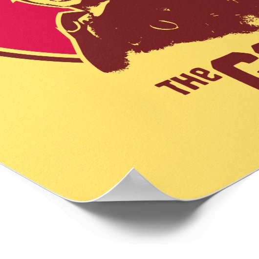 Die Daten der Volkswirtschaften Poster (Ecke)