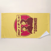 Die Daten der Volkswirtschaften Strandtuch (Vorderseite)