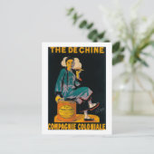 Die De Chine, koloniale Gesellschaft, die Werbepos Postkarte (Stehend Vorderseite)