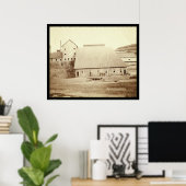 Die Deadwood Reduction Works SD 1890 Poster (Heimbüro)