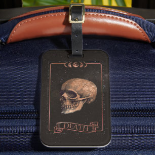Die Death Tarot Card Gepäckanhänger