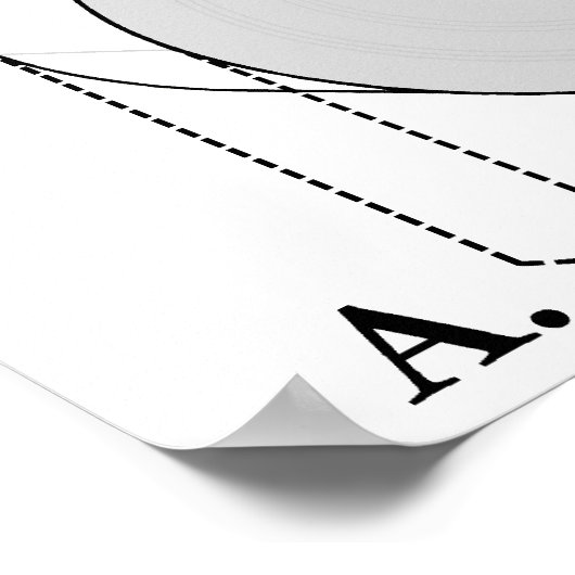 Die Debatte über das große Toilettenpapier Poster (Ecke)