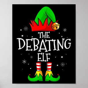 Die Debatten der Elf-Gruppe passen zu Weihnachten Poster