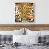 Die Decke der St. George Kapelle, Windsor Leinwanddruck (Insitu (Schlafzimmer))