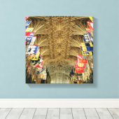 Die Decke der St. George Kapelle, Windsor Leinwanddruck (Insitu (Holzboden))