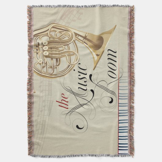 Die Decke des französischen Horns (Vorderseite Vertikal)