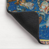Die Decke des Sala Bologna, Himmelskarte Mousepad (Ecke)