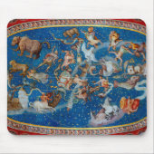Die Decke des Sala Bologna, Himmelskarte Mousepad (Vorne)