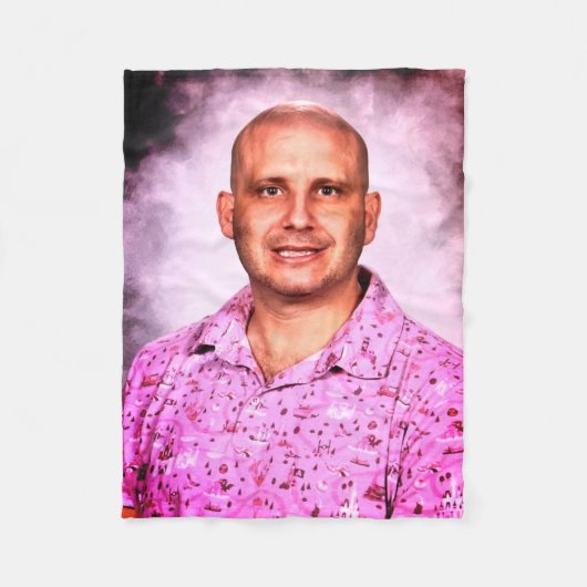 Die Decke. Fleecedecke (Vorderseite)