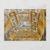 Die Decke in der Gallery of Maps, Vatikanmuseen Postkarte (Vorderseite)