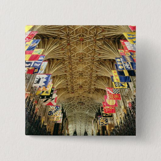 Die Decke von St George Kapelle, Windsor Button (Vorderseite)