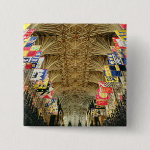 Die Decke von St George Kapelle, Windsor Button