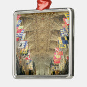 Die Decke von St George Kapelle, Windsor Ornament Aus Metall (Links)