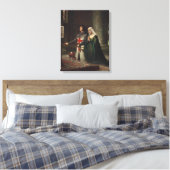 Die Dedication (der mittelalterliche Ritter und se Leinwanddruck (Insitu (Schlafzimmer))