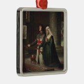 Die Dedication (der mittelalterliche Ritter und se Ornament Aus Metall (Rechts)