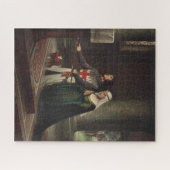 Die Dedication (der mittelalterliche Ritter und se Puzzle (Horizontal)