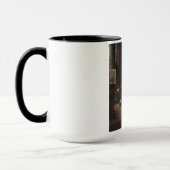 Die Dedication (der mittelalterliche Ritter und se Tasse (Links)