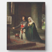 Die Dedication von Edmund Blair Leighton 1908 Fotoplatte (Vorderseite)