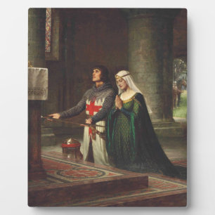 Die Dedication von Edmund Blair Leighton 1908 Fotoplatte