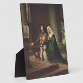 Die Dedication von Edmund Blair Leighton 1908 Fotoplatte (Seite)