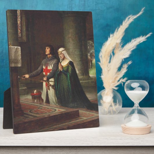 Die Dedication von Edmund Blair Leighton 1908 Fotoplatte (Seite)