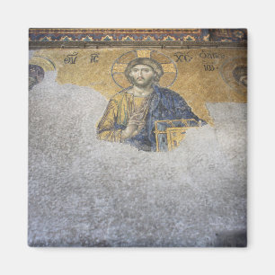 Die Deesis Mosiac Upper Gallery Hagia Sophia Magnet