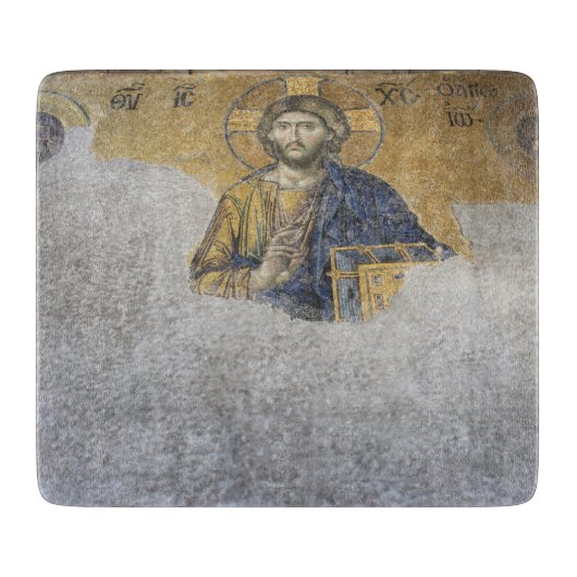 Die Deesis Mosiac Upper Gallery Hagia Sophia Schneidebrett (Vorderseite)