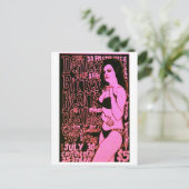 Die Defilers Garage Rock Flyer Postcard Postkarte (Stehend Vorderseite)